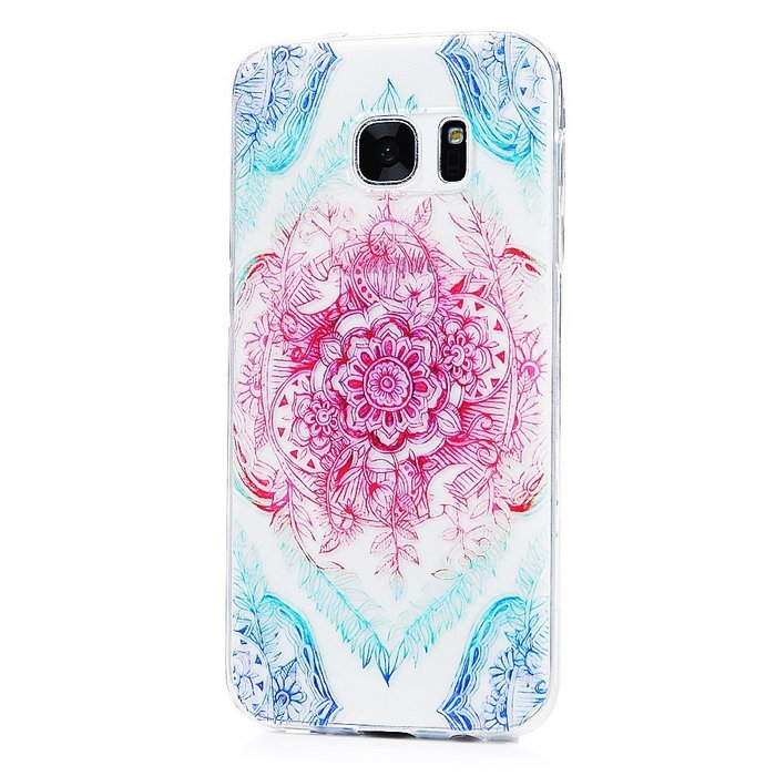 Badalink Galaxy S7 TPU Case Shockproof Soft TPU Flexible Easy Grip Rubber Bumper Slip Resistant Protective Colorful... N42