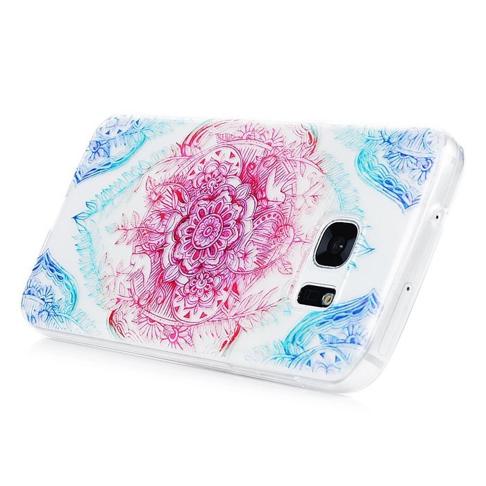 Badalink Galaxy S7 TPU Case Shockproof Soft TPU Flexible Easy Grip Rubber Bumper Slip Resistant Protective Colorful... N43