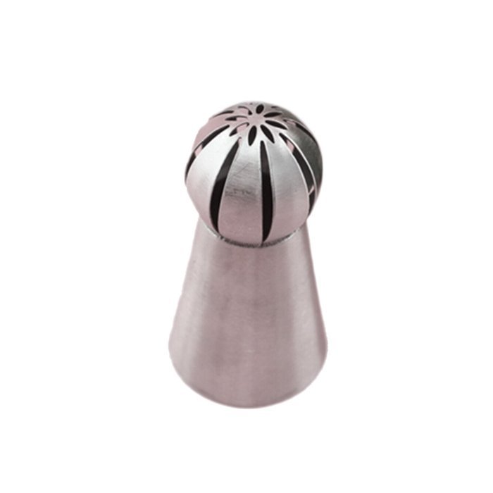 DREAMLAND Stainless Steel Russian Cake Decorating Icing Tips Kit Extra Large Piping Nozzles DIY Baking Tools (... N4