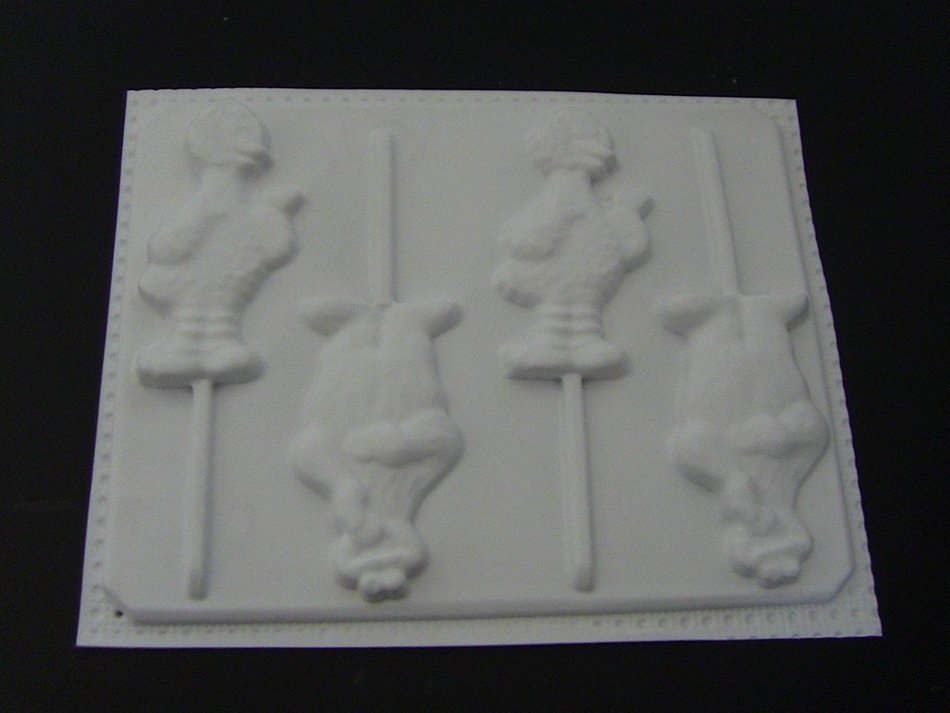Yellow Chicken Cracker Monster Hard Candy Lollipop Mold Big Bird Cookie