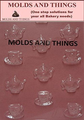Molds and Things BS TEA POTS & BS DEMI TASSE CU Chocolate candy mold