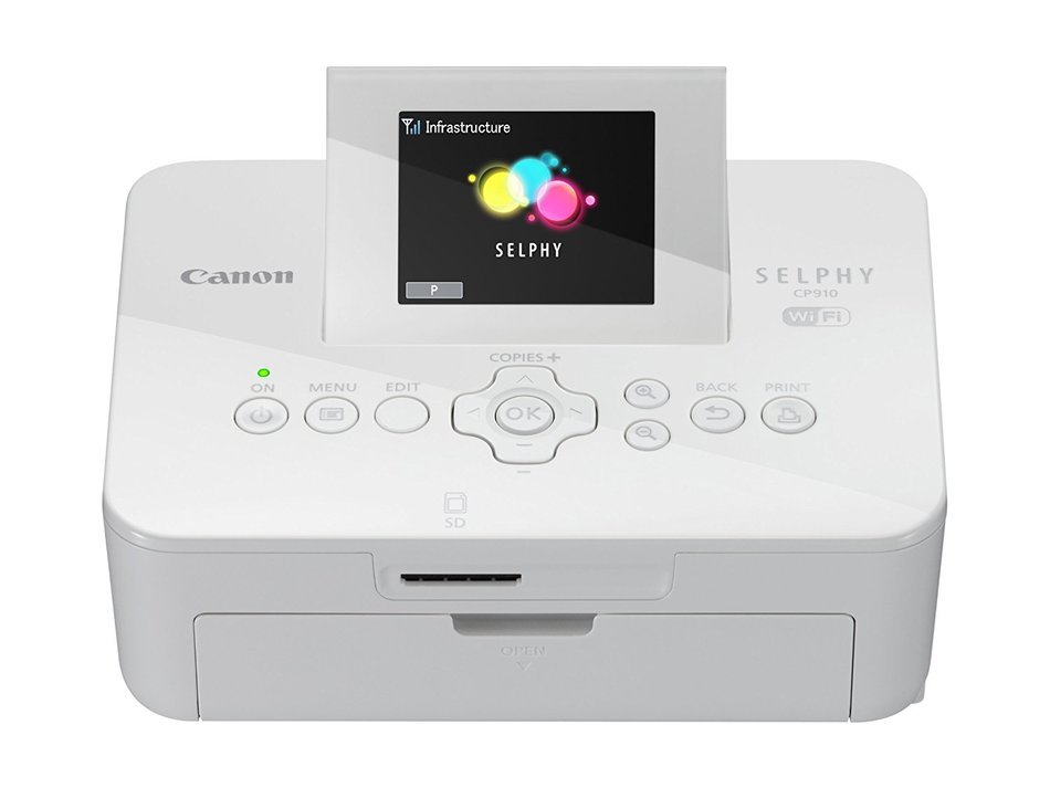 Canon Selphy CP910 Compact Photo Printer - White N4