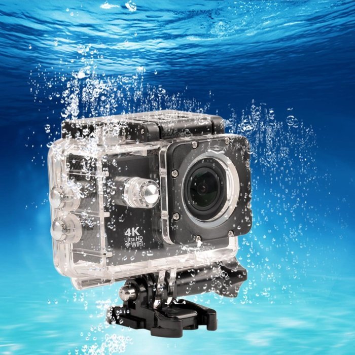 Ckeyin &reg; 4K Ultra HD Waterproof Outdoor Edition Sports Video Camera WIFI Action Camera with 2.0 inch LCD Screen N8