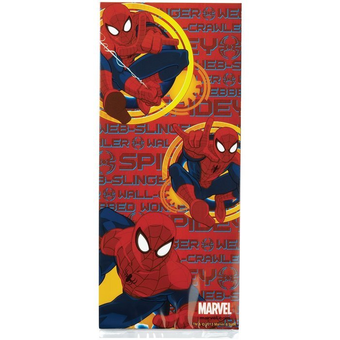 Wilton Treat Bags, 4 by 9.5-Inch, Spider-Man, 16 Per Package