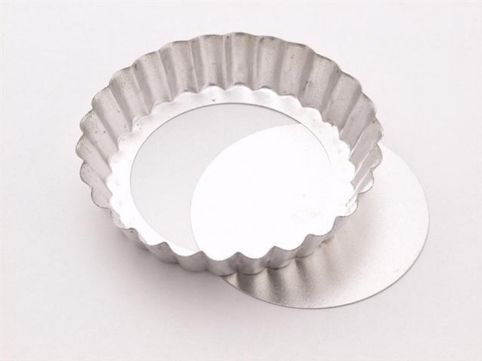 Tala 23Cm Fluted Flan Tin With Loose Bottom N3