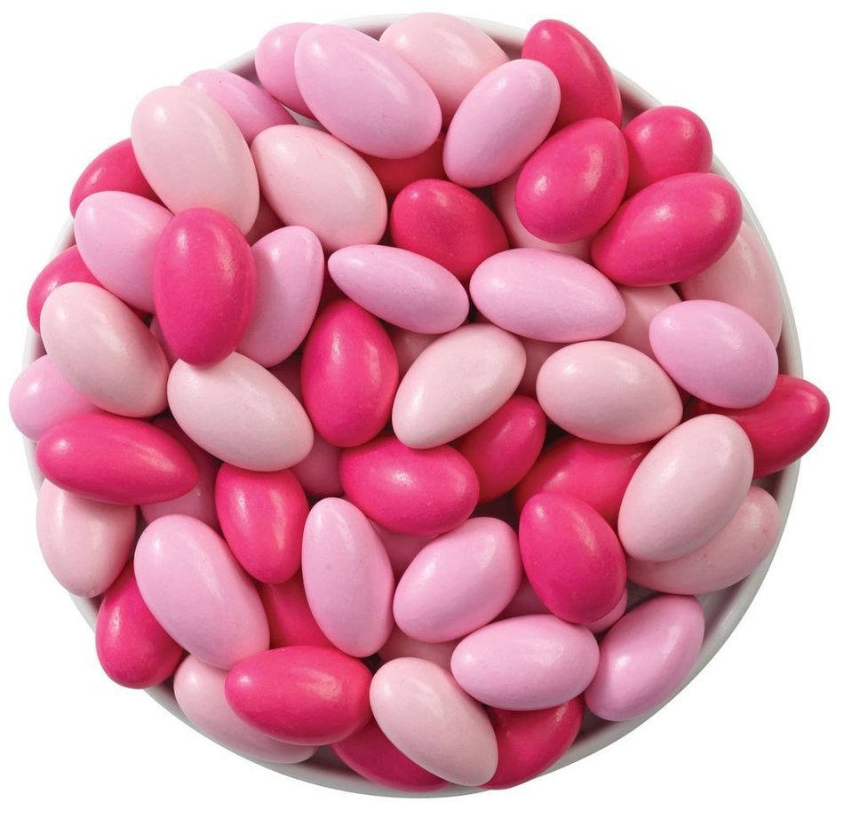 Wilton 3 Color Pink Jordan Almonds, 14 Ounce