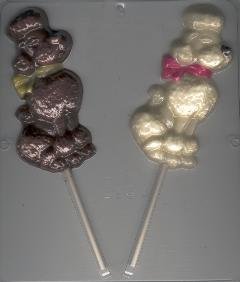 Poodle Pop Dog Candy Mold