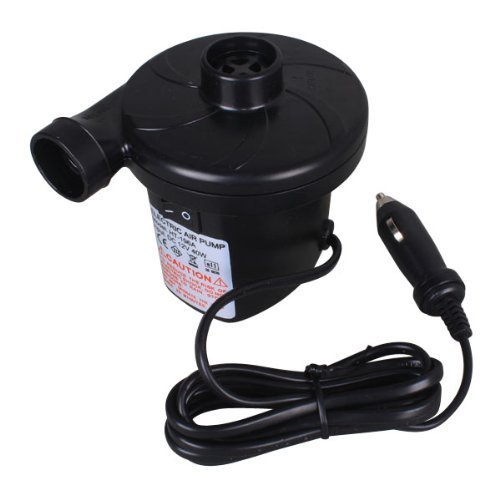 RioRand Convenient Car Electric Pump for Exercise Balls, Air Mattresses, Inflatable Boats N3