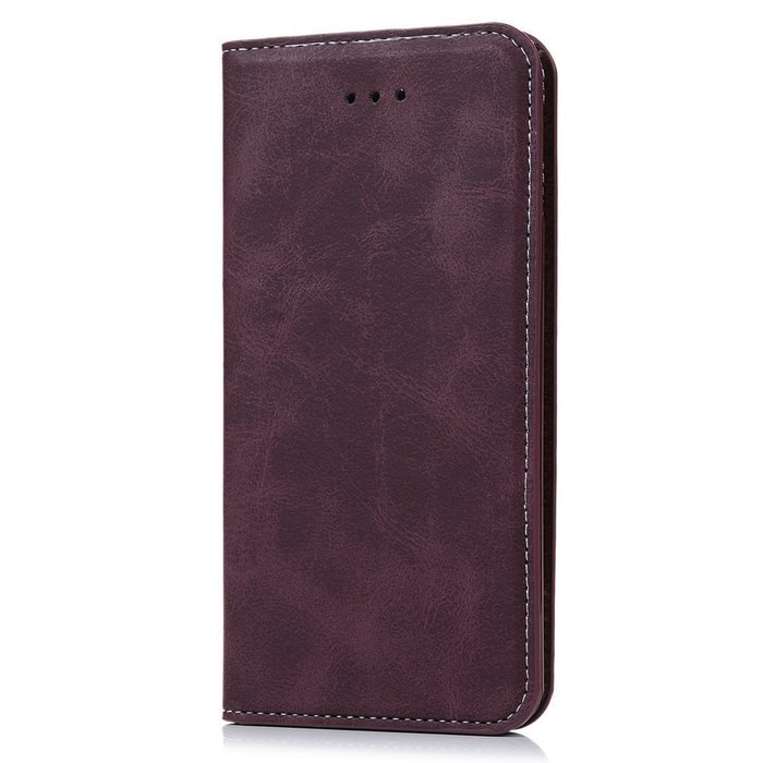 iPhone 7 Case (4.7 inch) - Book Style Wallet Stand Case Magnetic Smart Closure PU Leather Case Shockproof Soft... N25