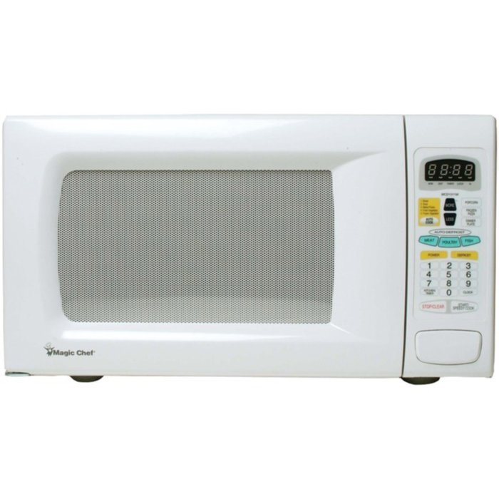 Magic Chef MCD1311W Countertop Microwave 1.3 Cu-ft 1100W White W/Digital Touch Home & Garden