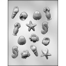 3 Pack 2" Sea Creature Mold