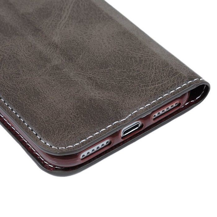 iPhone 7 Case (4.7 inch) - Book Style Wallet Stand Case Magnetic Smart Closure PU Leather Case Shockproof Soft... N29