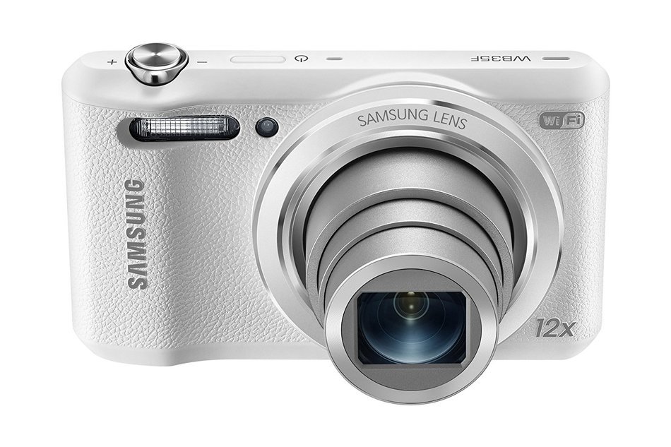 Samsung WB35F Smart Camera - White (16.2MP, Optical Image Stabilisation) 2.7 inch LCD N9