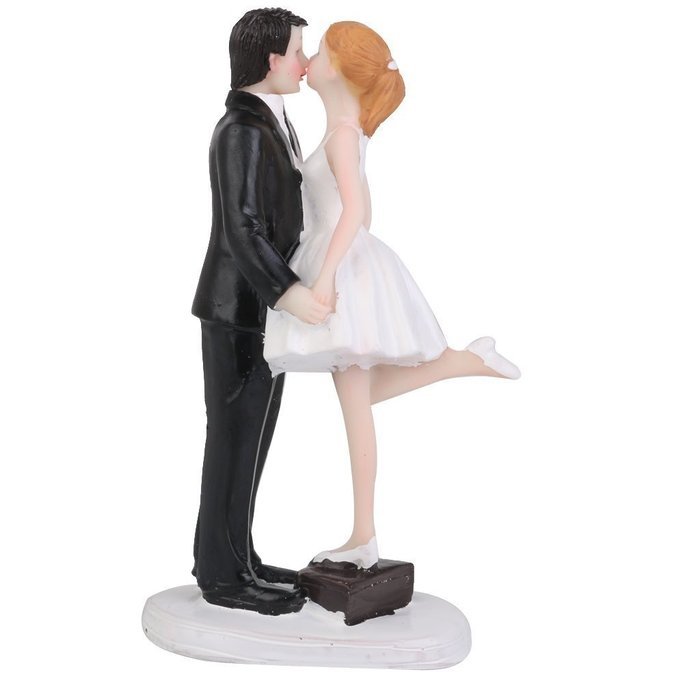 Resin Wedding Cake Topper (Bride Fishing) N4