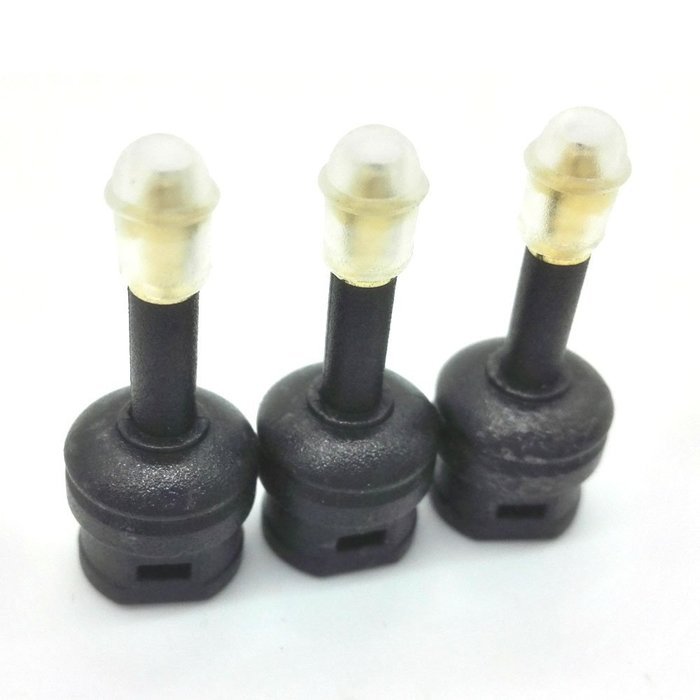 HENGSHENG&reg; 3-Pack Fiber Optic Toslink to 3.5mm Mini Connector Adapter N5