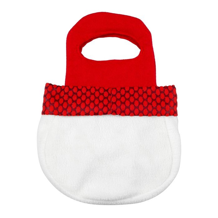 PPARTY 2015 Newest 3X cute santa candy bag for chrismas gift high-quality (pure white 3pcs) N9