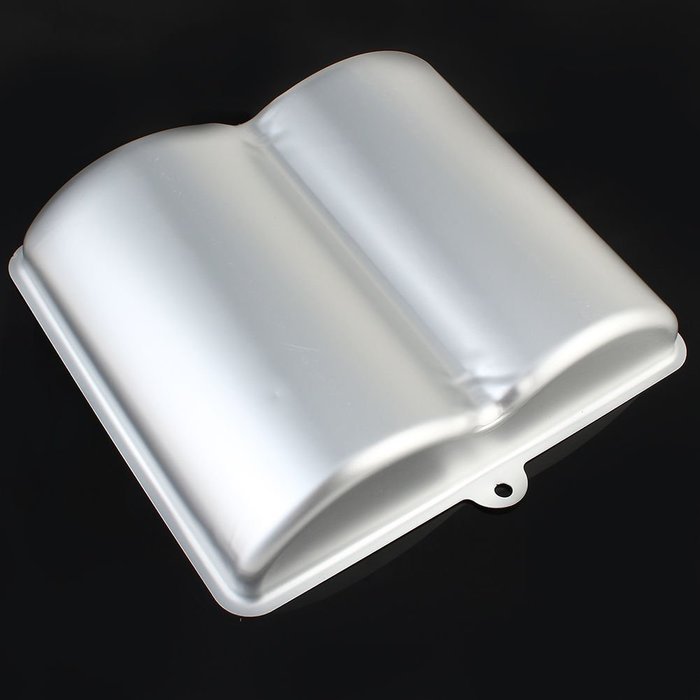 Hanperal 3D Book Shape Fondant Cake Tin Baking Mold Decorating Bake Ware Tools N7