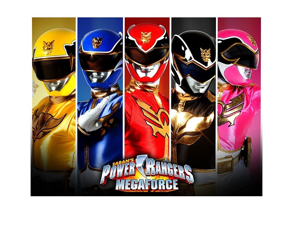 Power Rangers Megaforce Image Photo Cake Topper Sheet Personalized Custom Customized Birthday Party - 1/4 Sheet... N2