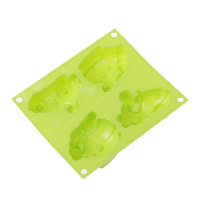 Silikomart Silicone Baby Line Bakeware Collection, Happy Racing N4