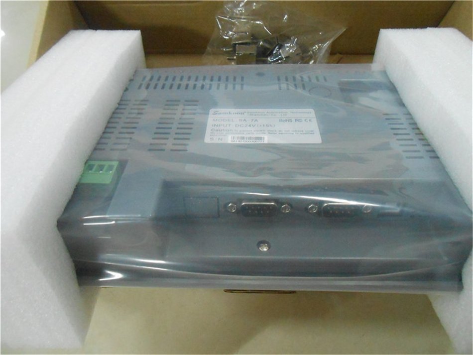 7 inch HMI Touch Screen Operator Panel & Programming Cable+Software 1 Yr Warranty N3