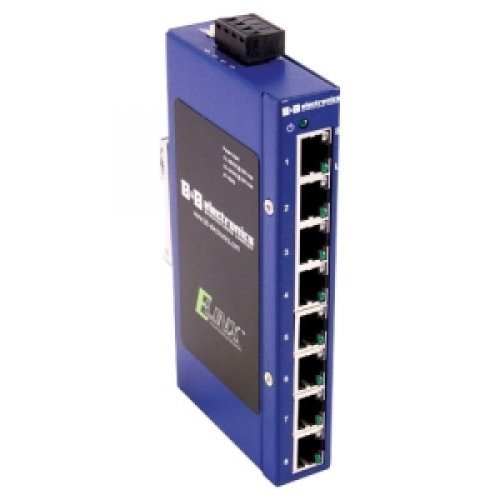 B&B ELECTRONICS ESW108 / 8PORT UNMANGED 10/100 ENET SWITCH