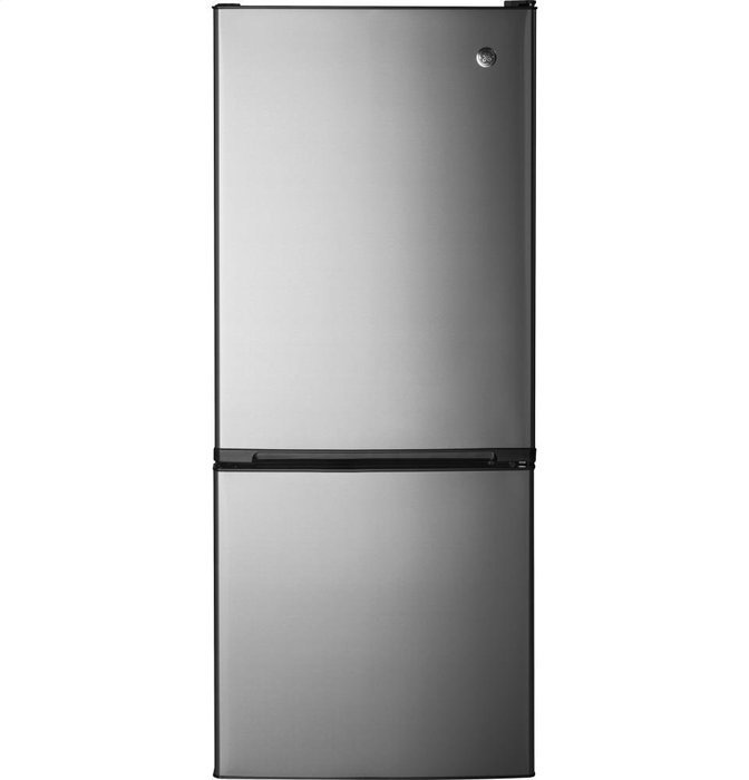 GE Counter Depth Stainless Steel Bottom-Freezer Refrigerator N6