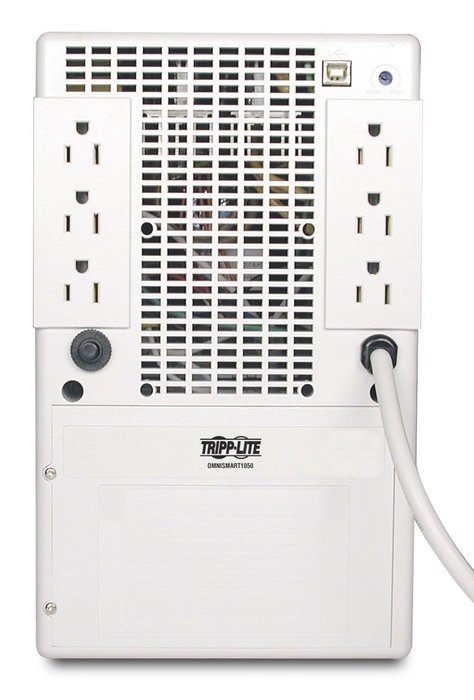 Tripp Lite OMNISMART1400 1400VA 940W UPS Battery Back Up Tower AVR 120V USB, 6 Outlets N2