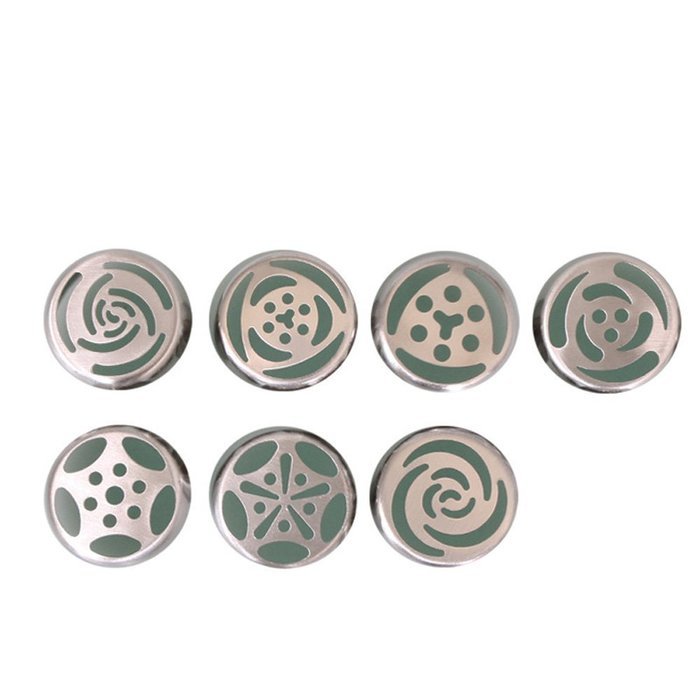 Misula 7pcs/lot Russian Tulip Stainless Steel Icing Piping Nozzles Pastry Decorating Tips Cake Cupcake Decorator N4