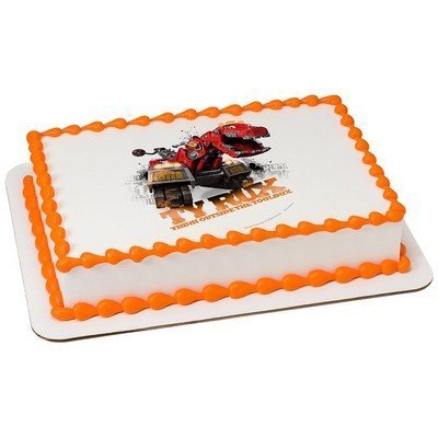 Dinotrux Outside The Toolbox Licensed Edible Cake Topper #40369
