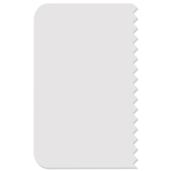 Knights Bridge Global Local PME Patterned Edge Plastic Side Scrapers, Set of 4 N4