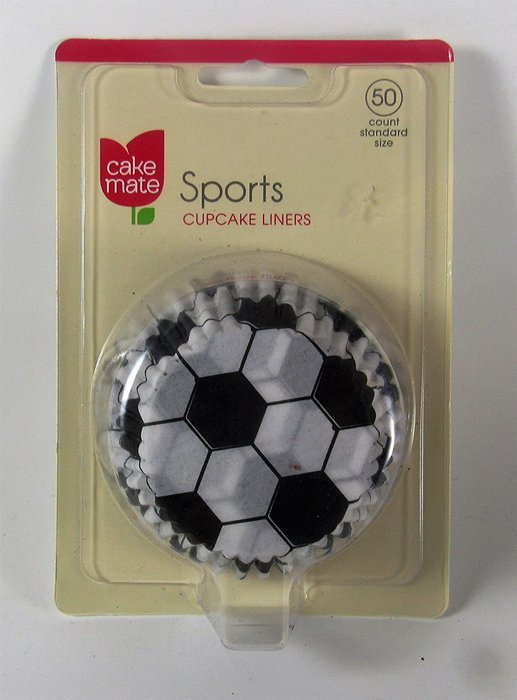 Soccer Cupcake Liners Set of 50 Scooer Partys