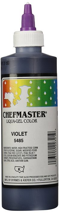 Chefmaster Liqua-Gel Food Color, 10.5-Ounce, Violet N3