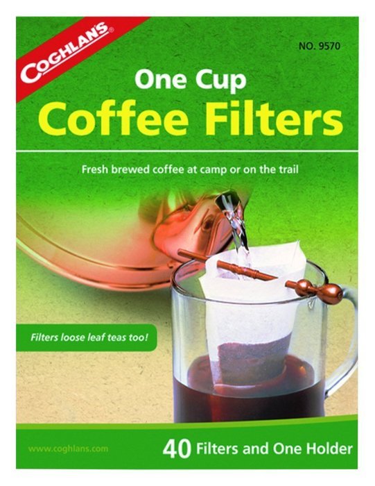 Coghlan's 9570 40-Count One Cup Coffee Filters