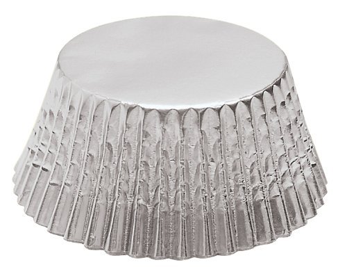Fox Run Silver Foil Petit-Four Bake Cups, 48 Per Pack