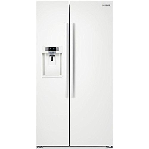Samsung RS22HDHPNWW Energy Star 22.3 Cu. Ft. Counter-Depth Side-by-Side Refrigeratorr/Freezer with External Water... N3