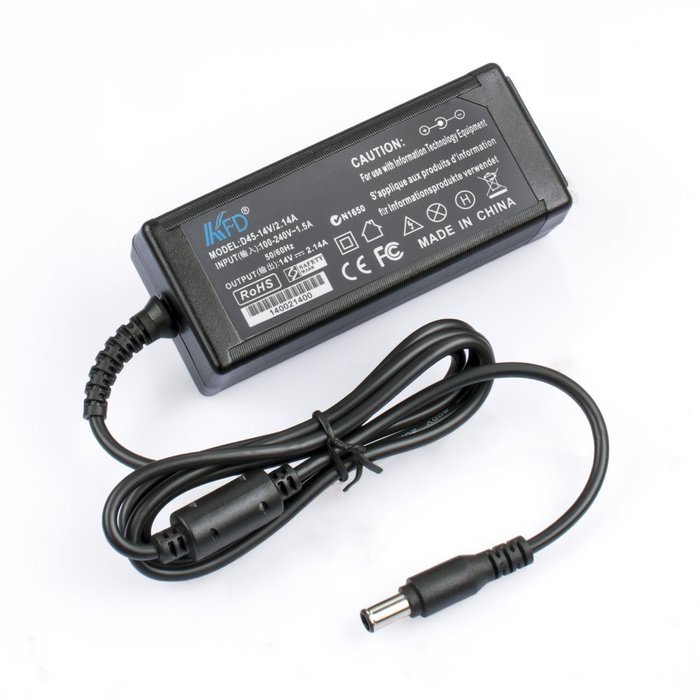 KFDtech 14V 2.14A AC Charger for Select 23-Inch Samsung Syncmaster Monitor N2