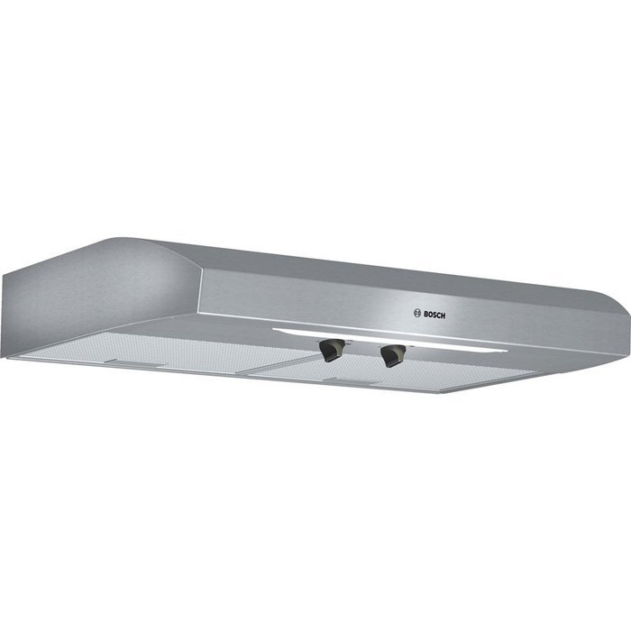 Bosch DUH 300 Series DUH30152UC 30; Under-Cabinet Wall Hood with 280 CFM Blower 3-Speed Control Fan and