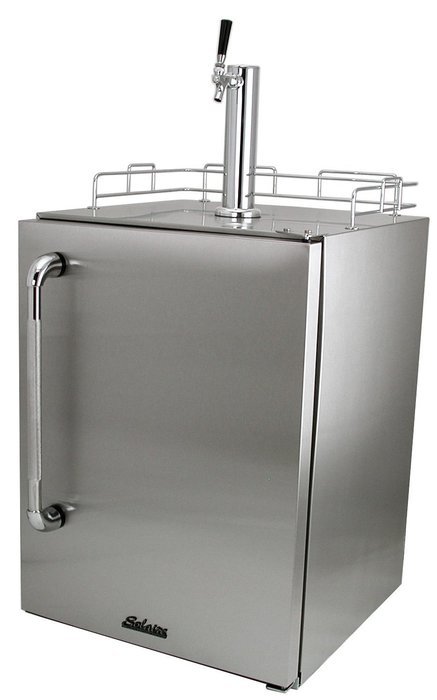 Solaire Solaire Outdoor-Certified Refrigerated Keg Beer Cooler, Stainless Steel