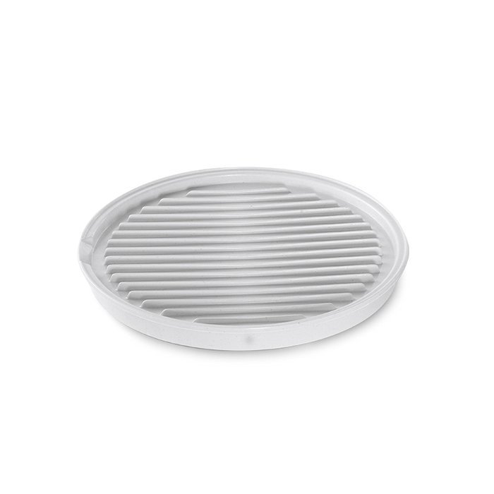 Nordic Ware Microwave 2-Sided Round Bacon and Meat Grill and 10-Inch Spatter Cover N8