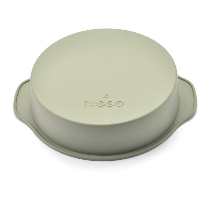 20cm (8 Inches) Silicone Round Cake Pan with Handle Suitable for All Types of Baking and Roasting Silicone Round... N11