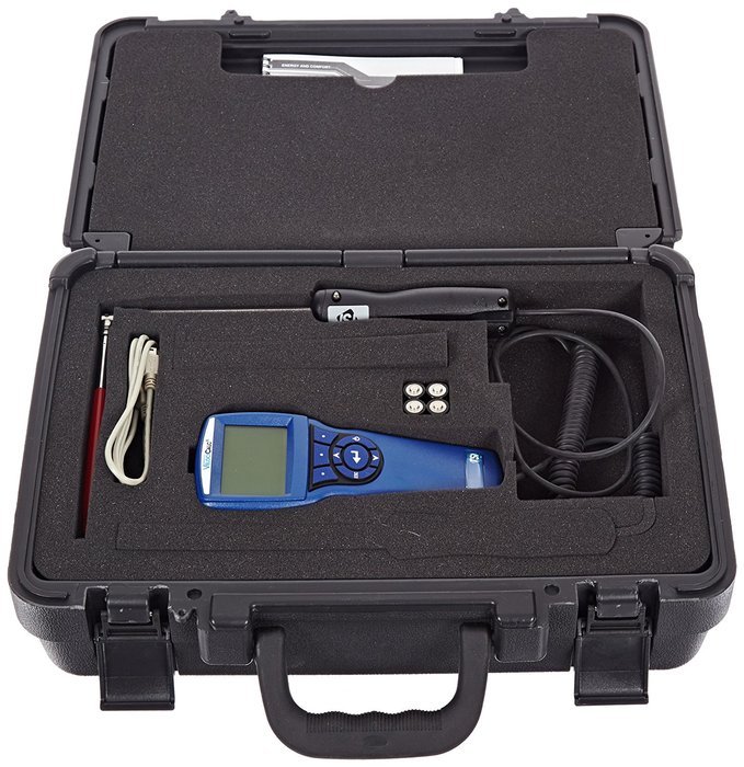 TSI 9545-A VelociCalc Air Velocity Meter with Articulated Probe, Humidity and Data Logging, 0 to 6000 ft/min Velocity... N2