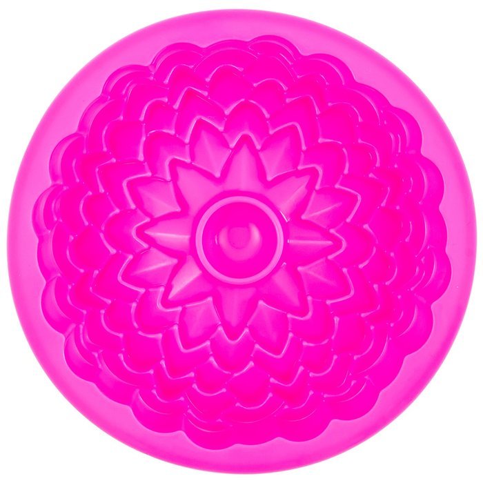 Silicone Mold 9 Inch Flower Shape Plus Cake Cutter and Server Leaf Shape N9