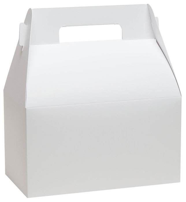 Gable Box Deluxe Food Container by Tap - 50 Quantity (Kraft) N3