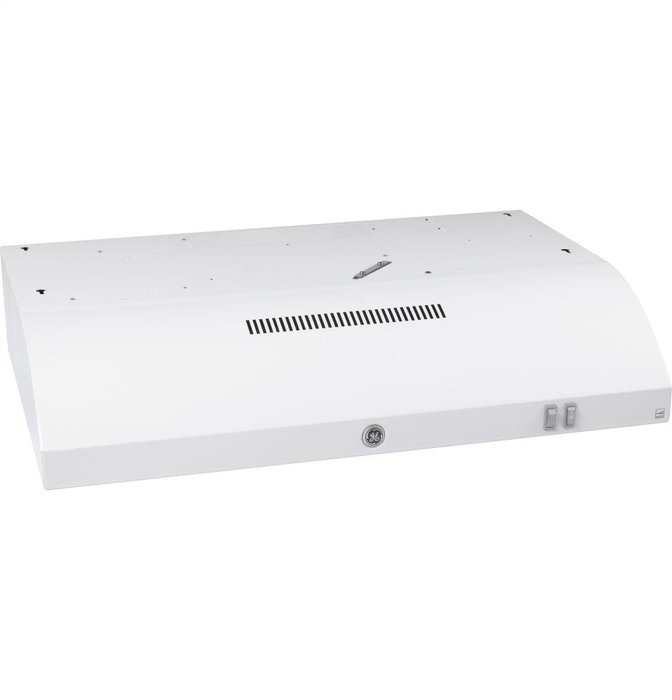 GE JVE40DTWW 30" White Under Cabinet Range Hood - Energy Star