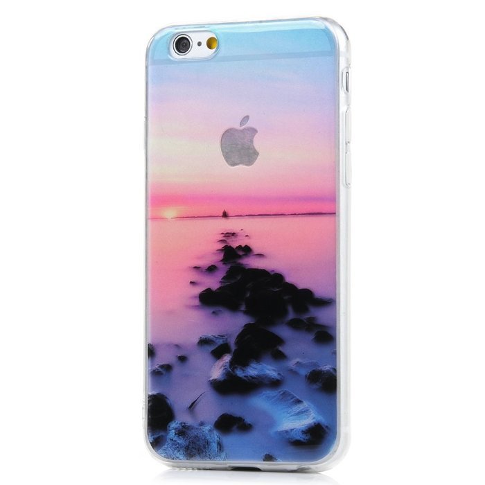 iPhone 6S Case,iPhone 6 Case (4.7") - Fancy Scenery Series Slim Fit Shock-absorption Soft TPU Rubber Skin Gel... N4