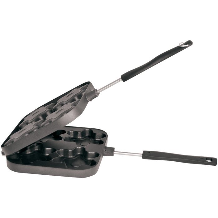 Starfrit 030065-008-0000 Flower Shape Pancake Pan, Gray