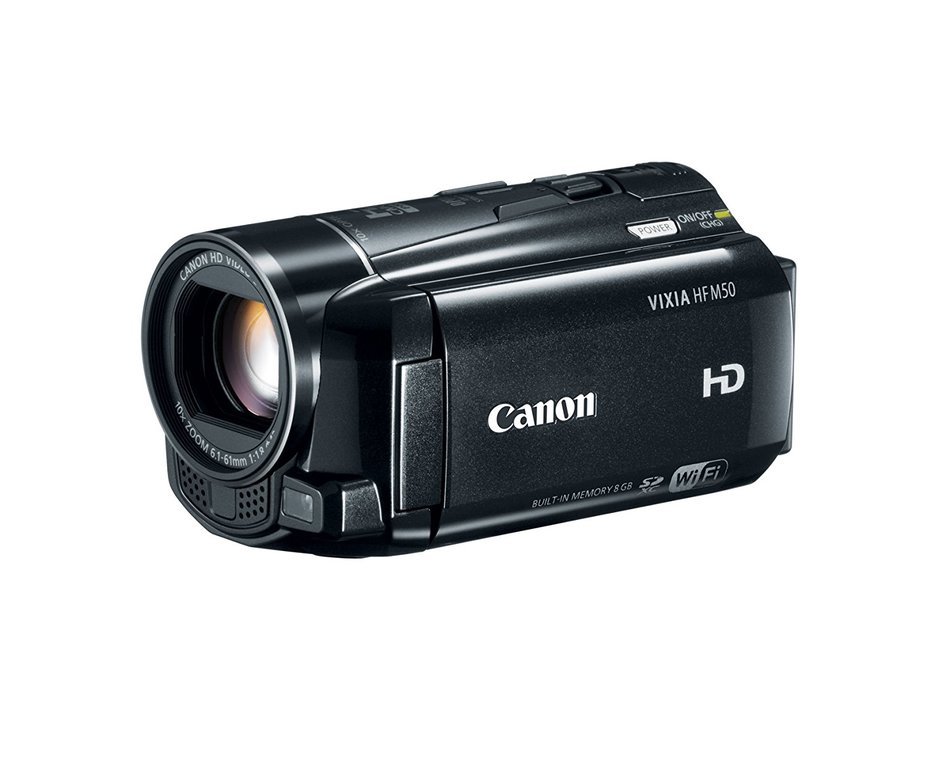 Canon VIXIA HF M50 Full HD 10x Image Stabilized Camcorder N6