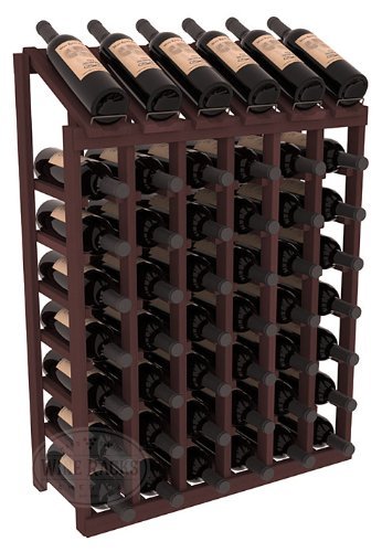 Wine Racks America Redwood 6 Column 8 Row Display Top Kit. 13 Stains to Choose From! N4