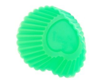 20pcs Heart Shaped Silicone Cake Mould N6