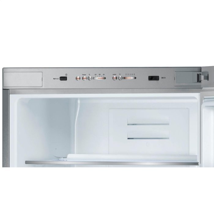 Bosch B10CB80NVS: 24" Glass Door Counter-Depth Bottom Freezer B10CB80NVS 800 Series - Glass on Stainless Steel N6